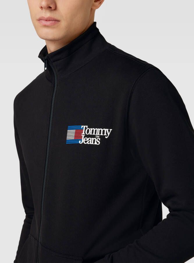 Tommy Jeans Sweatjack met labeldetails model 'ENTRY'