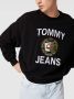 Tommy Hilfiger Katoenen Sweatshirt met Applicaties Black Heren - Thumbnail 6