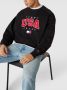 Tommy Jeans Sweatshirt met labelstitching model 'BOXY' - Thumbnail 3