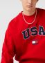Tommy Jeans Sweatshirt met labelstitching model 'BOXY' - Thumbnail 6