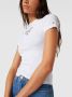 Tommy Jeans Wit Bedrukt T-shirt Lente Zomer Vrouwen White Dames - Thumbnail 8