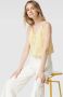 Tommy Jeans Top met V-hals model 'POPLIN' - Thumbnail 2