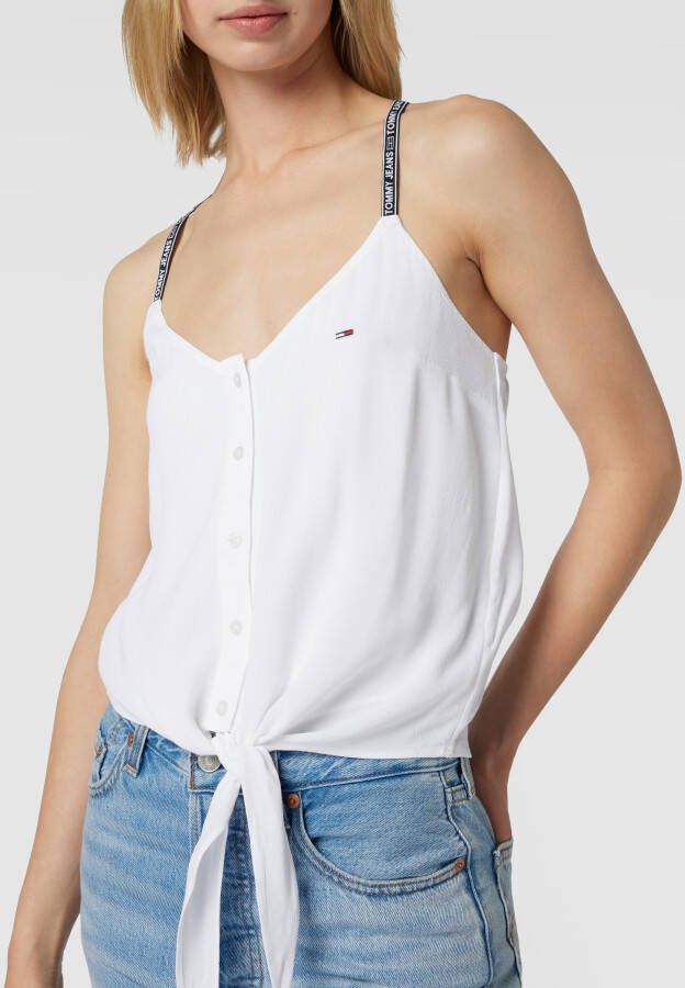 Tommy Jeans Top van viscose