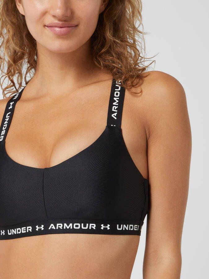 Under Armour Bustier met logo in band