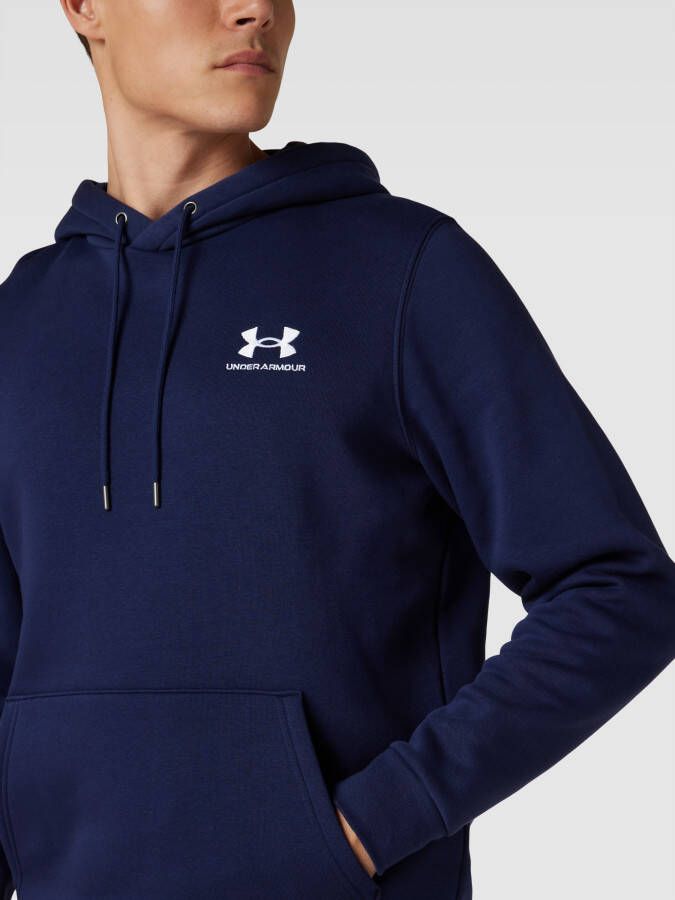 Under Armour Hoodie met labelstitching model 'UA Essential'