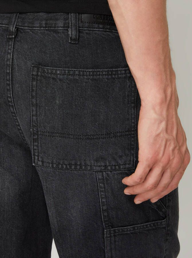 Urban Classics Korte jeans van katoen model 'Carpenter'