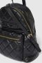 Valentino by Mario Valentino Zwarte Polyethyleen Rugzak met Verstelbare Banden Black Unisex - Thumbnail 4