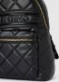 Valentino by Mario Valentino Zwarte Polyethyleen Rugzak met Verstelbare Banden Black Unisex - Thumbnail 2