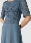 Vera Mont A-lijn jurk met kant lichtblauw - Thumbnail 6