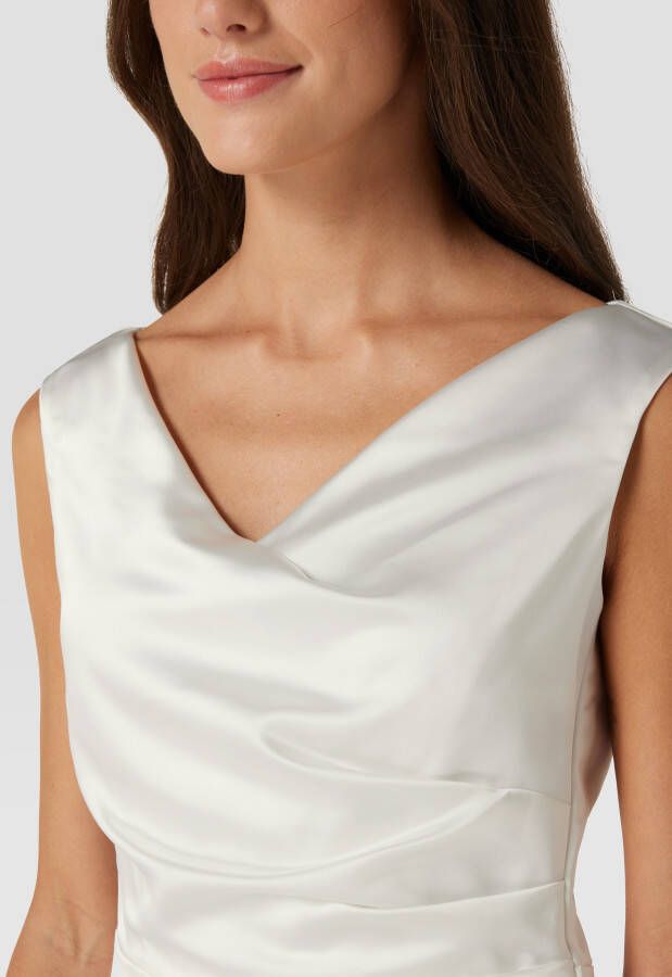 Vera Mont Cocktailjurk met watervalhals