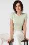 Vero Moda Kort T-shirt met streepmotief model 'MADI' - Thumbnail 2