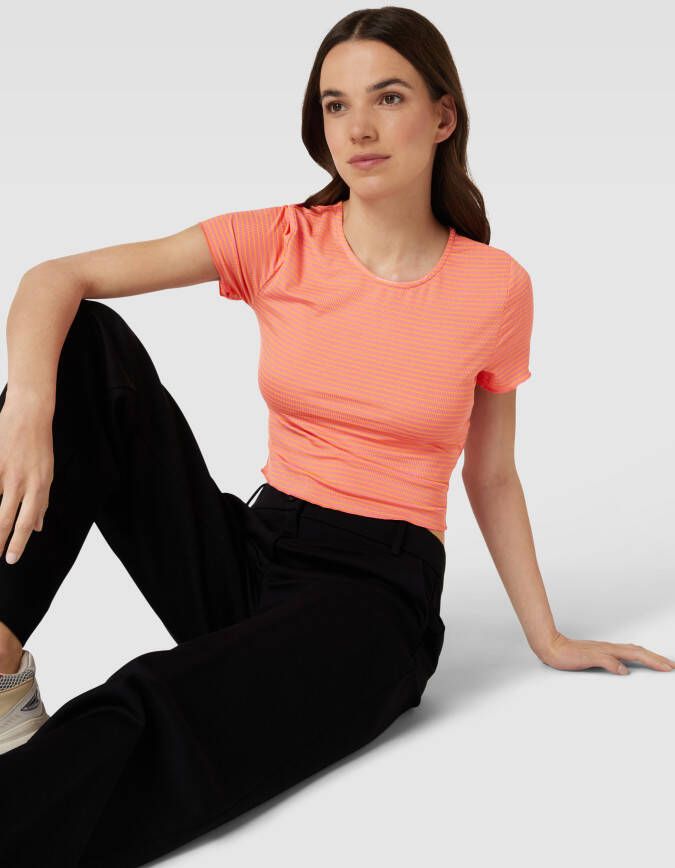 Vero Moda Kort T-shirt met streepmotief model 'MADI'