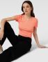 Vero Moda Kort T-shirt met streepmotief model 'MADI' - Thumbnail 2