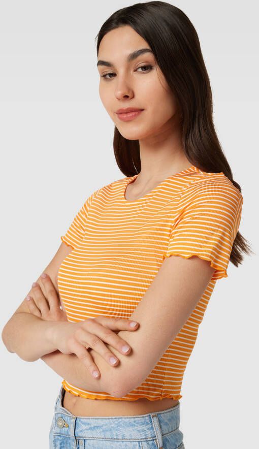 Vero Moda Kort T-shirt met streepmotief model 'MADI'