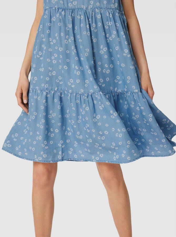 Vero Moda Mini-jurk van lyocell met bloemenprint