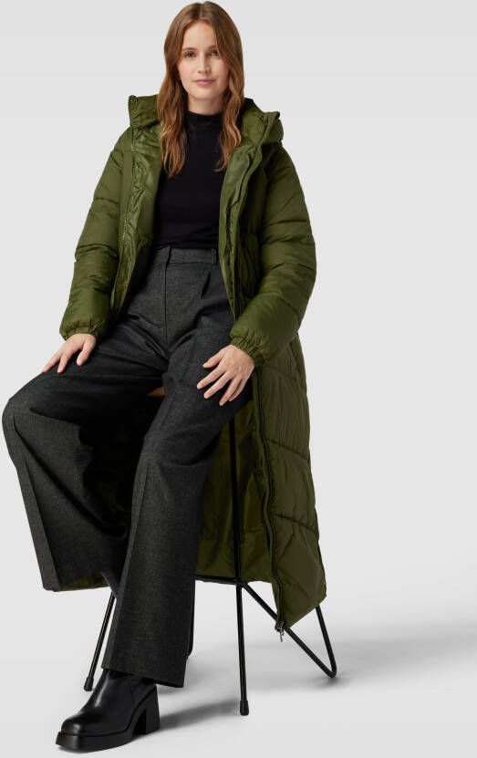 Vero Moda Outdoor Gewatteerde lange jas met opstaande kraag model 'UPPSALA' - Foto 2