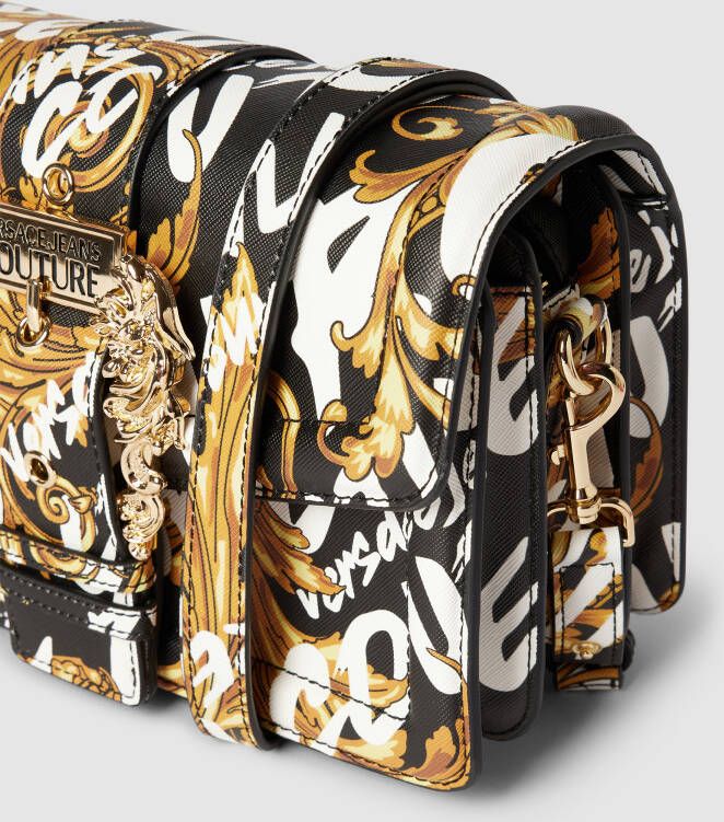 Versace Jeans Couture Schoudertas met all-over motief