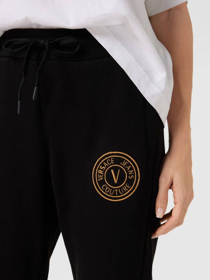 Versace Jeans Couture Sweatpants met elastische boorden met logo