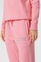 Versace Jeans Couture Roze Logo Geborduurde Fitness Broek Pink Dames - Thumbnail 4