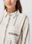 Vila Lange blouse met linnen model 'Etni' - Thumbnail 3