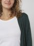 Vila Lange cardigan met opengewerkte voorkant model 'VIRIL' - Thumbnail 3