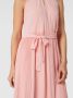 VILA halter maxi jurk VIJULIETTE met open detail roze - Thumbnail 4