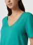 Vila T-shirt met V-hals model 'PAYA' - Thumbnail 2