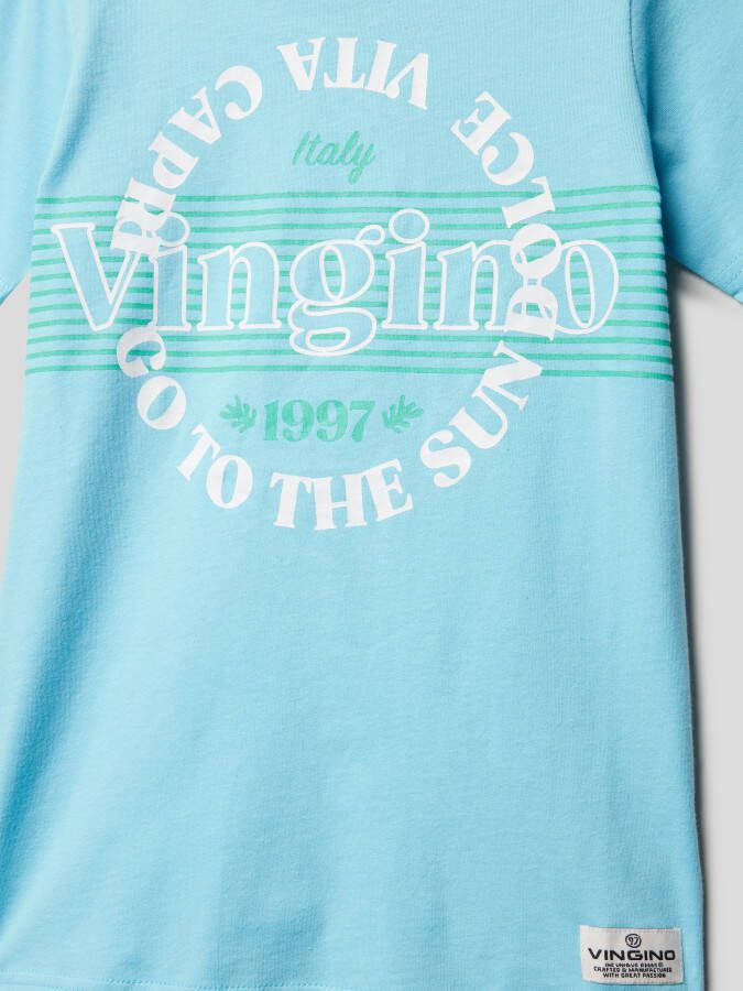 VINGINO T-shirt met labelprint