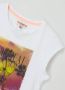 VINGINO T-shirt Harlemma met printopdruk wit Meisjes Katoen Ronde hals 140 - Thumbnail 2