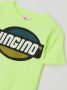 VINGINO T-shirt Hufo met logo neon geel Jongens Katoen Ronde hals Logo 104 - Thumbnail 2