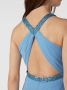 Vera Mont halter maxi jurk met pailletten lichtblauw - Thumbnail 6