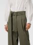 Max Mara Adorato Lange Broek Groen Dames - Thumbnail 3