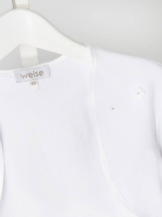 Weise Regular fit bolero met opengewerkte voorkant