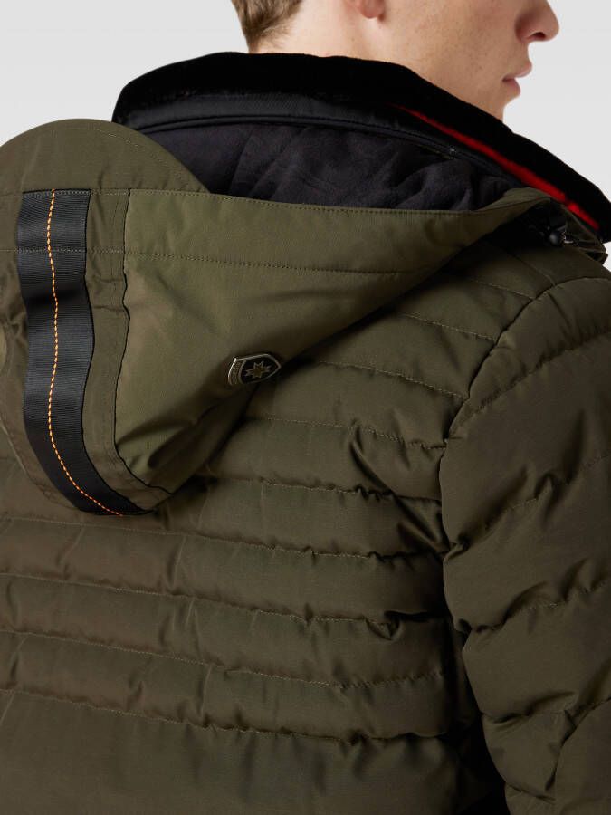 Wellensteyn Gewatteerd jack met afneembaar imitatiebont model 'POLAR'