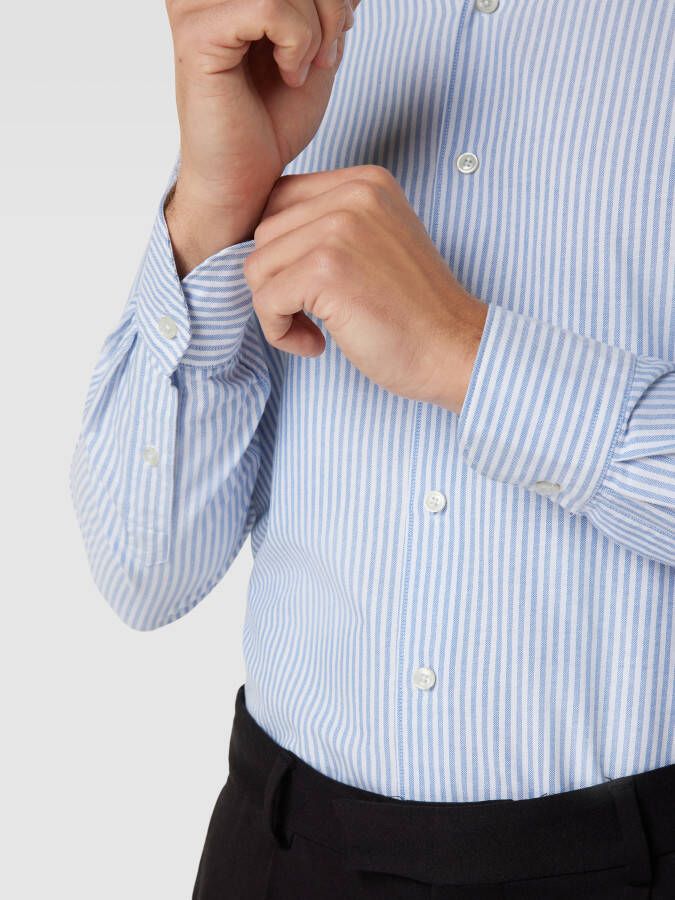XACUS Regular fit zakelijk overhemd met streepmotief - Foto 2