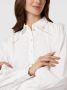 Y.A.S geweven blouse YASKENORA van biologisch katoen wit - Thumbnail 7