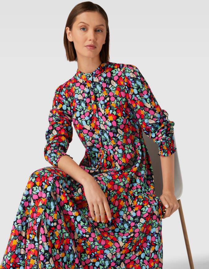 YAS Midi-jurk met all-over motief model 'ALIRA'