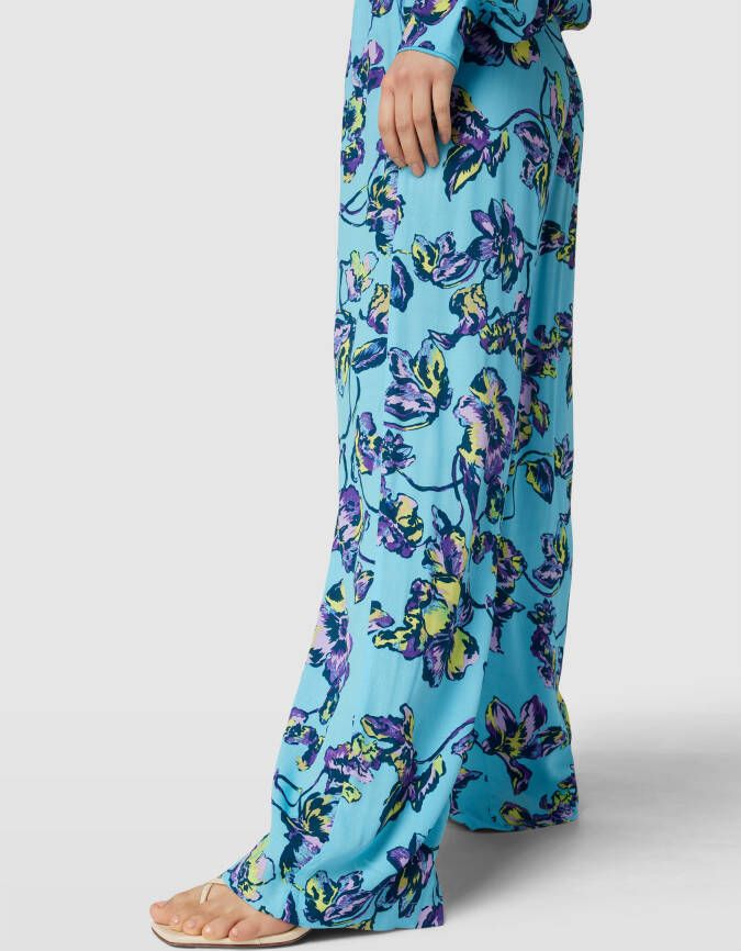 YAS Stoffen broek met all-over motief model 'Topaz' - Foto 2
