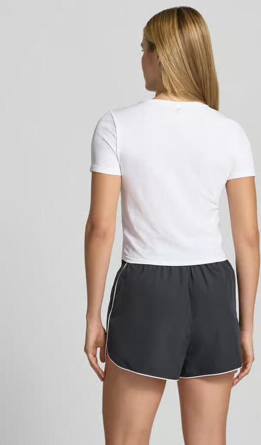 Fabletics Kort t-shirt met ronde hals model 'Feather'
