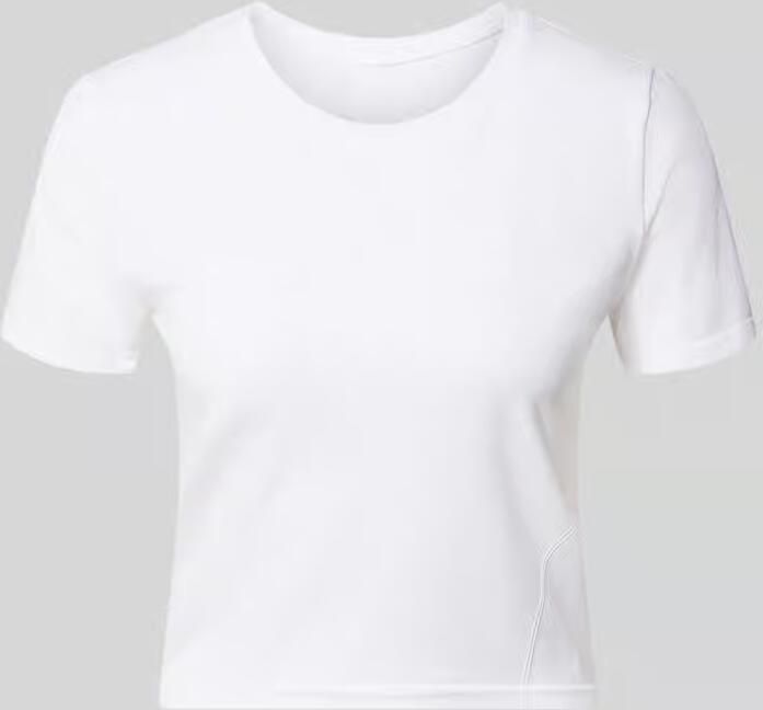 Fabletics Kort t-shirt met ronde hals model 'Feather' - Foto 3