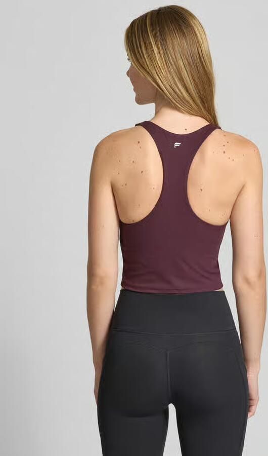 Fabletics Kort Top met geïntegreerd bustier Model 'Anywhere'