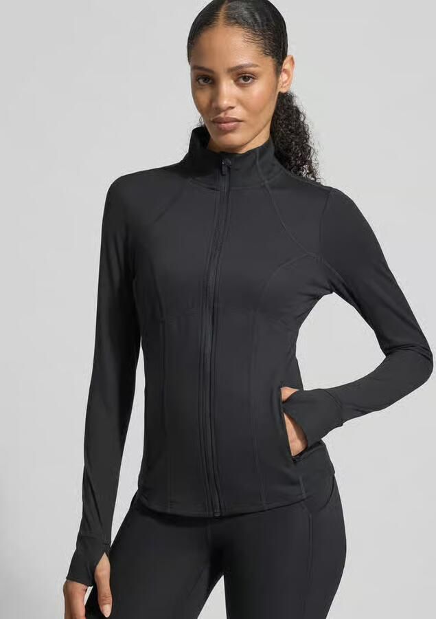 Fabletics Slim Fit jack met opstaande kraag model 'Storm' - Foto 2