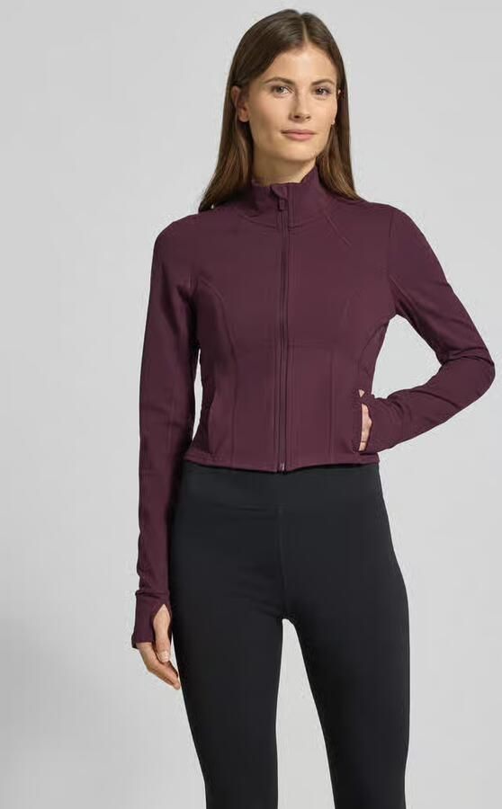 Fabletics Slim Fit jack met opstaande kraag model 'Storm' - Foto 2