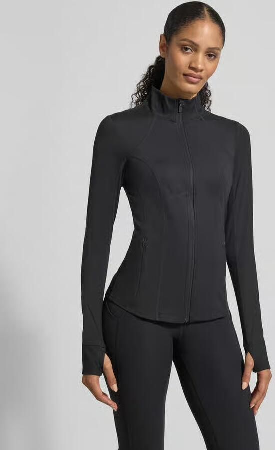 Fabletics Slim Fit jack met opstaande kraag model 'Storm' - Foto 4