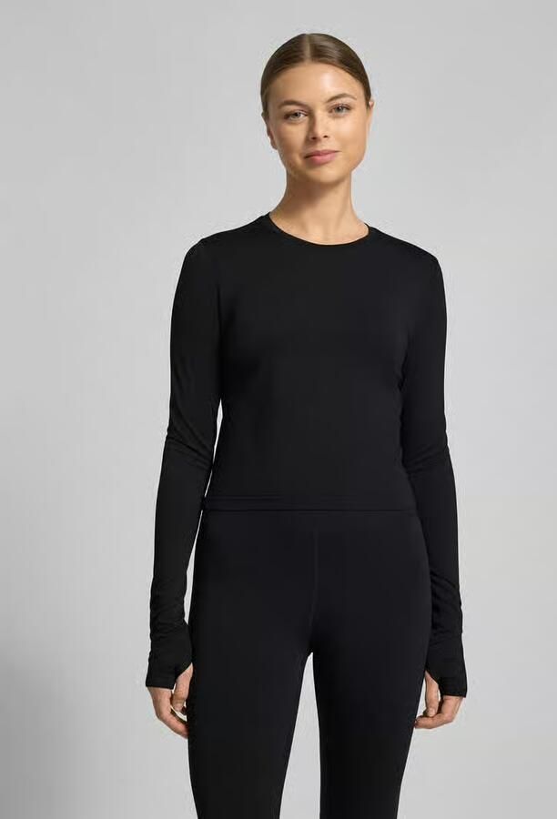 Fabletics Slim Fit longsleeve met ronde hals model 'Feather' - Foto 2