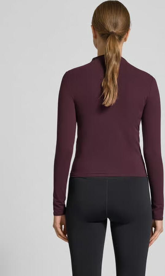 Fabletics Slim fit shirt met lange mouwen met opstaande kraag