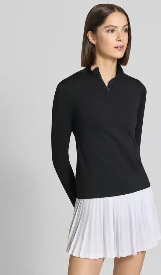 Fabletics Slim Fit shirt met lange mouwen met schipperskraag model 'FEATHER' - Foto 3