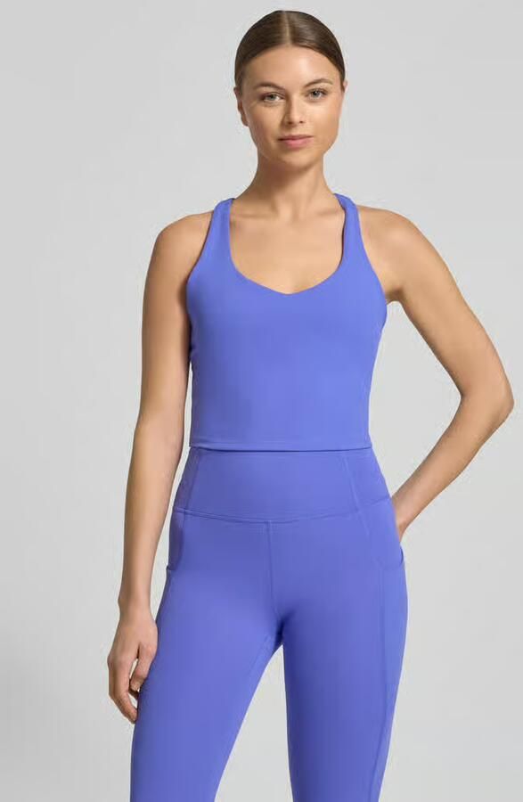 Fabletics Slim fit top met geïntegreerd bustier model 'Anywhere' - Foto 3