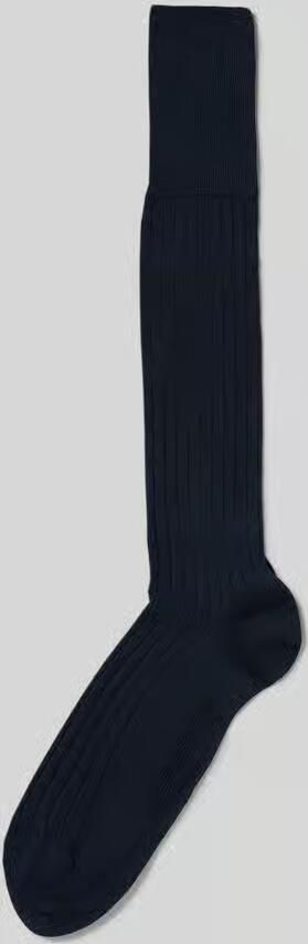Falke Kniekousen met labeldetail model 'MILANO'