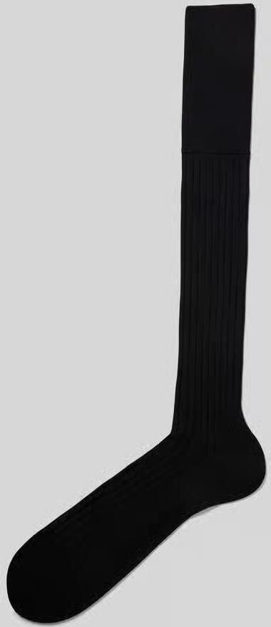 Falke Kniekousen met labeldetail model 'MILANO'